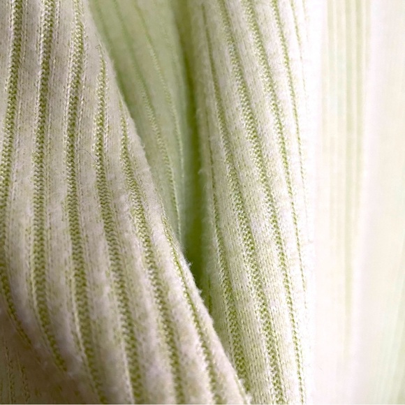 Sonoma Lime Green Soft Ribbed Cowl Neck Sweater Size XXL - Picture 6 of 9